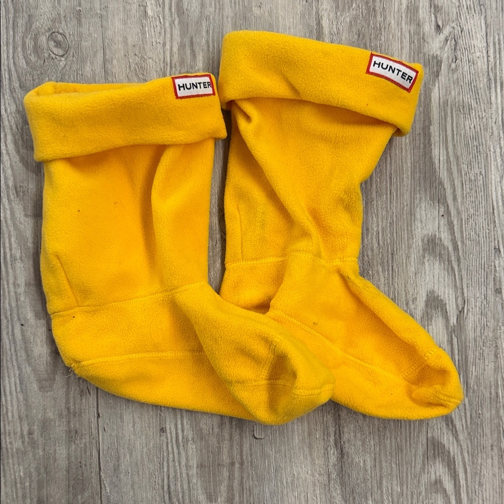 Hunter Bright Yellow Boot Liners - image 1